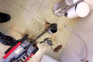 Krtkovanie odtokového potrubia Krtkovanie odtokového potrubia
